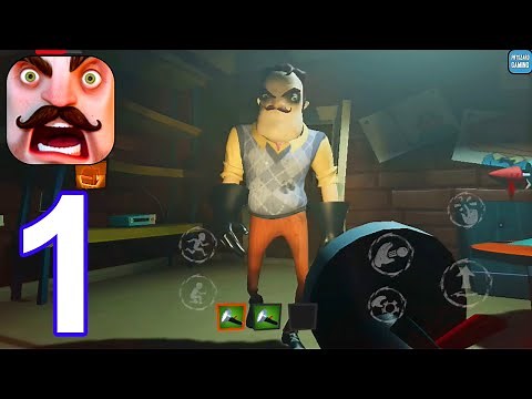Secret Neighbor - Gameplay Walkthrough Part 1 - Tutorial (iOS)