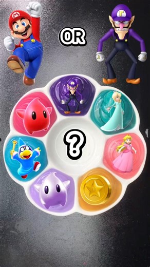 Super Mario Galaxy Movie Color Mixing (Part 14) #supermario #nintendo #satisfying #colors #games