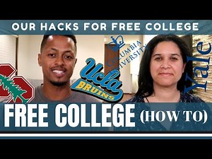 8 Ways to go to COLLEGE for FREE (or pay little) - Our Best Hacks to Graduate Debt Free
