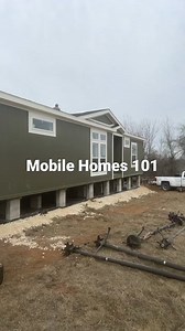 7K views · 63 reactions | The process of setting and leveling a manufactured home. #construction #mobilehome | mobilehomesby.georgia | Facebook