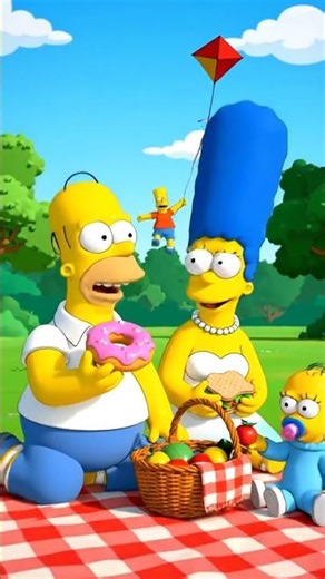 “A DONUT FELL FROM THE SKY 😭🍩 | Simpsons Shorts” ⭐