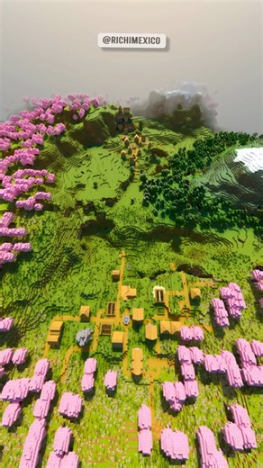 La mejor semilla para minecraft bedrock 1.21 #minecraft #minecraftseeds #bedrockedition #seeds #mods #reels | Richimexico