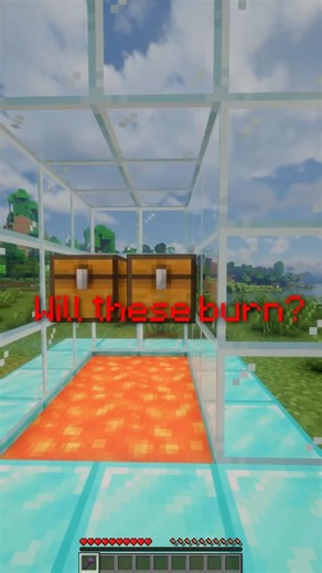 MYTH: Netherite Burns In Lava??? #minecraft #minecraftshorts #myth #gaming