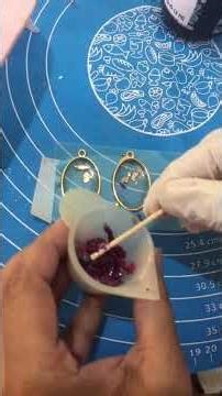 diy resin earing #diy #small buisness #smallbusiness #pintrestinspired