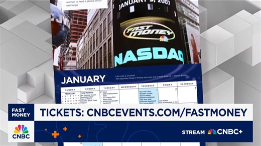 Hot off the presses: A Fast Money Calendar! You can get one of the exclusive calendars that is packed with key investor data and facts about your favorite trader if you come to Fast Money Live: Trading the Holidays on Dec. 11! Register today: https://cnb.cx/47yeMrn | CNBC Fast Money