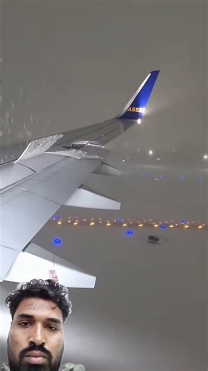 Wing Camera Captures Ice Exploding Off Jet During Blizzard