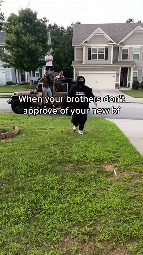 4.6M views · 155K reactions | Mom sent me to come pick you up. You shouldn’t be with him anyway he watched a random masked man take you off his door step and skip into the sunset | Flyest Comedy | Facebook