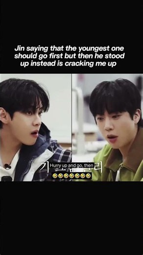 he is youngest members of bts 😂😂