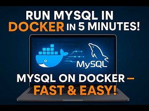 Run MySQL in Docker in 5 Minutes (the easy way)