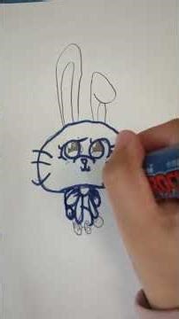 How to Draw a Cute Bunny | Easy Drawing Tutorial 🐰