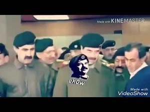 شاهد ماذا فعل الحارس الشخصي لصدام حسين اثناء الغزو الامريكي