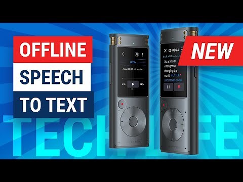 Offline Speech to Text Smart Recorder in Your Pocket | iFLYTEK SR302 Pro