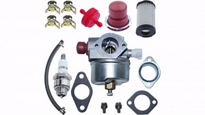 632795A Carburetor with 35066 Air Filter replacement For Tecumseh 632795 632046A 632078A 632099 TVS90 TVS100 ECV100 TVS120 TVS105 TVS115 TVXL115 TVXL90 TNT120 LAV35 Engine Carb