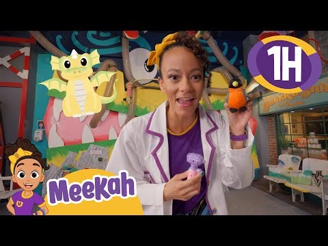 Pretend Vet! Meekah Helps Animals & a Dragon 🩺🐉| Meekah's First Adventures | Meekah