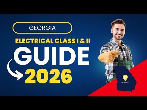 Georgia Electrical Contractor Class I and II Exam Guide