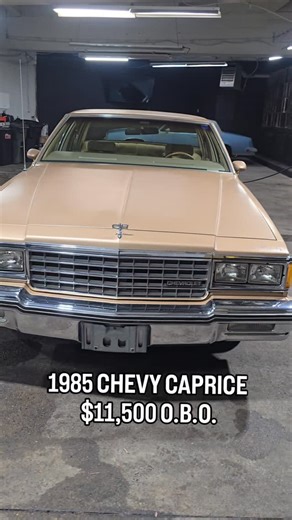 William Jackson on Instagram: "FOR SALE! FAMILY OWNDED 1985 CHEVY CAPRICE, STOCK V8 305, 700R TRANSMISSION, MANUAL LOCKS AND WINDOWS, A/C & HEAT, NEW BATTERY, NEW TIRES, MINT INTERIOR WITH THE EXCEPTION OF HEADLINER. NEW DASHBOARD COVER, NEW REAR BUMPER FILLERS. CLEAN PA TITLE IN HAND. IF SERIOUSLY INTERESTED WITH CASH IN HAND PLEASE CALL 267-810-8707. SHIPPING AVAILABLE TO THOSE OUT OF STATE."
