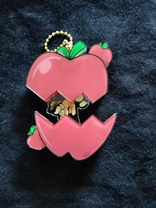 Apple AJ Keychain - Etsy