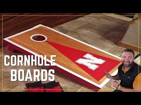 How to Build Cornhole Toss Boards - A Fun and Easy DIY Project - Episode 8