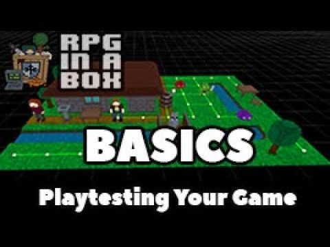 RPG In A Box Basics: Playtesting Your Game