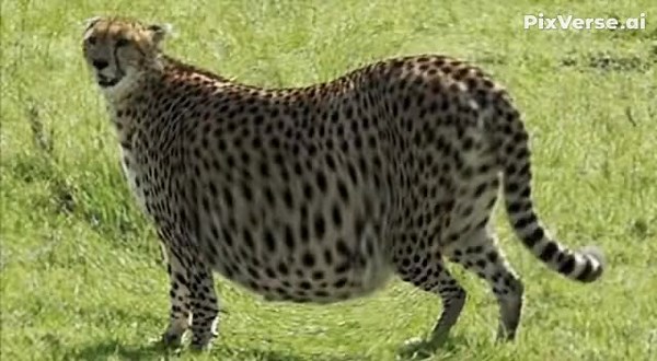 Observing a Fat Cheetah in the Wild
