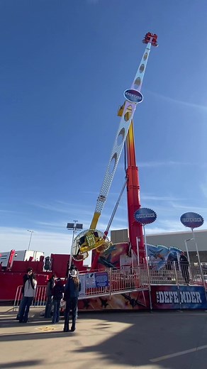 30K views · 124 reactions | The Midway Carnival opens today at 1pm! Are you brave enough to ride Talley Amusements new ride The Defender!? We also have two Ferris Wheels, a Carousel, and carnival games for those who want to take it easy.  | Fort Worth Stock Show & Rodeo | Facebook