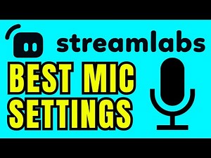 Best Mic Settings For Streamlabs OBS 2024 (Step-By-Step)