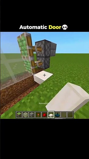 Easy Automatic Door #minecraft