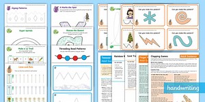 Fine Motor Skills and Pencil Control Intervention Resource Pack