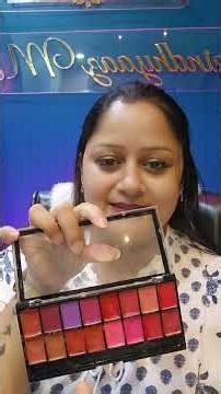 MARS infinity lip palette....#makeuptutorial #makeup #shots #affordable lipstick....