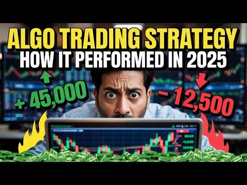 I Built an Algo Trading Strategy || Here’s How It Performed in 2025 ||Results Will Surprise You