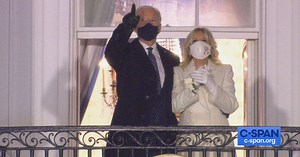 President Biden Watches Fireworks