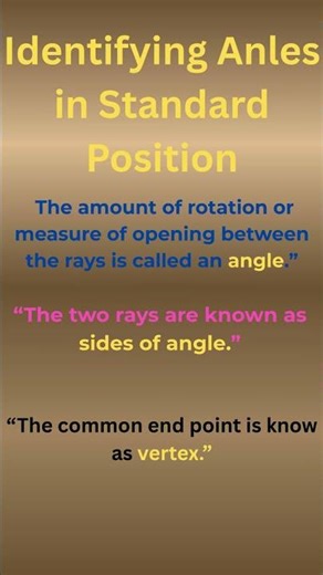 Important Definitions of Trigonometry | Basic Trigonometric Terms | Class 9 Math