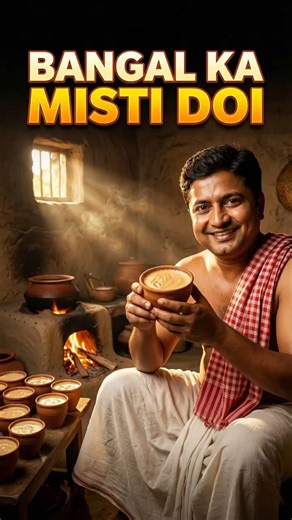 How Mishti Doi Was Invented | Bengal Sweet Story #foodhistory #shorts