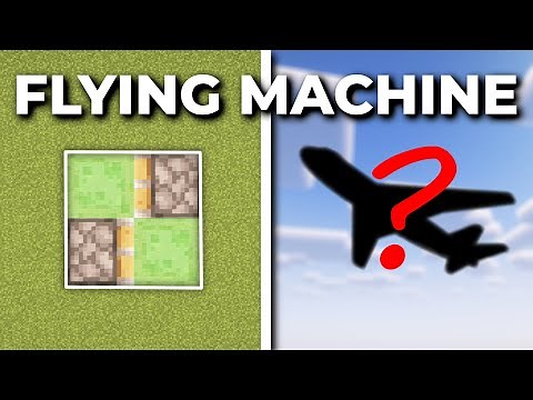 Building Working Flying Machines in Minecraft