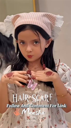Yara Mehwish on Instagram: "Korean Hair Scarf From @meeshoapp ..🙌🏻💕Follow And Comment “Link”For Hair Scarf🔗✨ . . . . #malayalam #reelitfeelit❤️❤️ #reelsinstagram #reelindia❤️❤️ #trendingreels♥️"