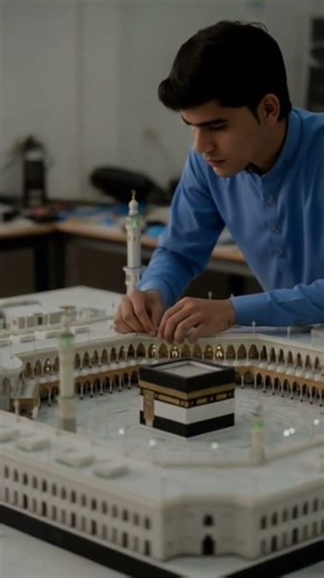 Masjid al-Haram, Makkah 🕋 | Beautiful Kaaba Miniature Sculpture Art