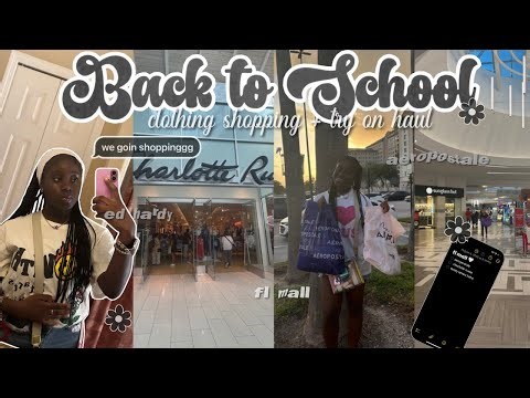 BACK TO SCHOOL CLOTHING SHOPPING + TRY ON HAUL *8th grade edition* ✿