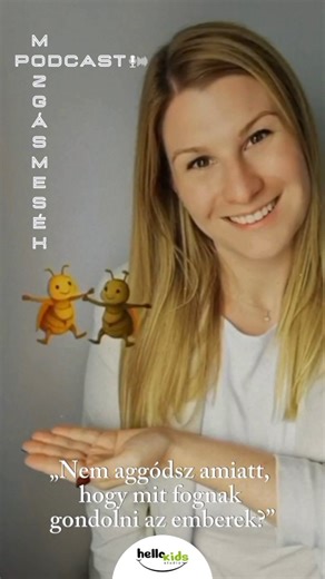 Eszter | hellokidsstudio on Instagram: "🎙️ „Nem aggódsz amiatt, hogy mit fognak gondolni az emberek…?” Nem fogok hazudni: az év elején szétaggódtam és túlagyaltam mindent. 🫣 Amikor újraindítottam a Hello Kids Studio-t 2025 nyarán – a meséket, a podcastot –, féltem. Féltem, hogy mit szólnak majd az ismerőseim, a kollégáim, az emberek. Elég jó lesz-e? Meghallgatja-e egyáltalán valaki? Aztán… belevágtam. És jöttek az első visszajelzések: a kedves üzenetek, a kommentek a posztokra, a gyerekrajzok,