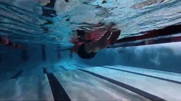 Head first sculling swimming drill