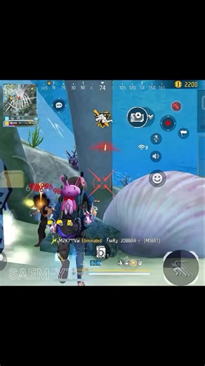 M1887 gameplay 👽. #shortvideo #freefire #viral #highlights