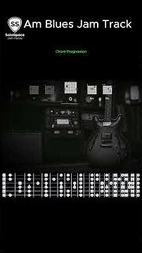 A Minor Blues Jam Track | Slow Blues Backing Track for Guitar Soloing | Am Blues Groove