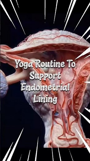 🚨Thin Endometrial Lining? Try These Gentle Pelvic Flow Exercises #endometriallining #pelvichealth