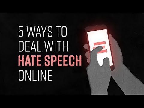 5 Ways to Deal with Hate Speech Online