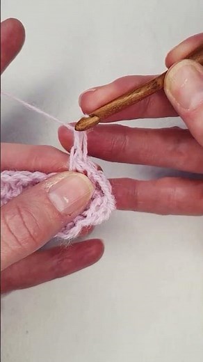 How to crochet Herringbone Stitch