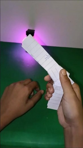 Kagaj Rubber gun | How to Make Paper 🗞️ a Rubber Band Gun with