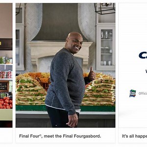 When it comes to #MarchMadness you have to take your game time snacks seriously. #FanGoals 🏀😋 | Capital One