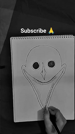 "Best Creepy Drawing Ever 😱 | Must Watch! #trending #art #drawing #subscribe #creepy"