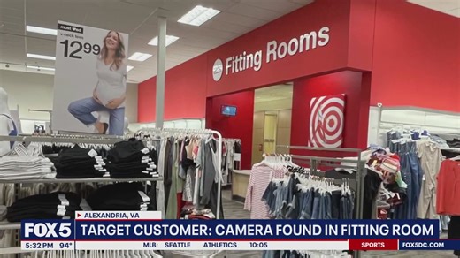 Woman says she found camera in Potomac Yard Target dressing room