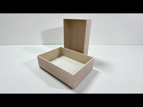 Cómo hacer cajas en MDF con SIERRA DE MESA.