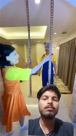 Spin on a cardboard swing: why it sounds odd#shorts